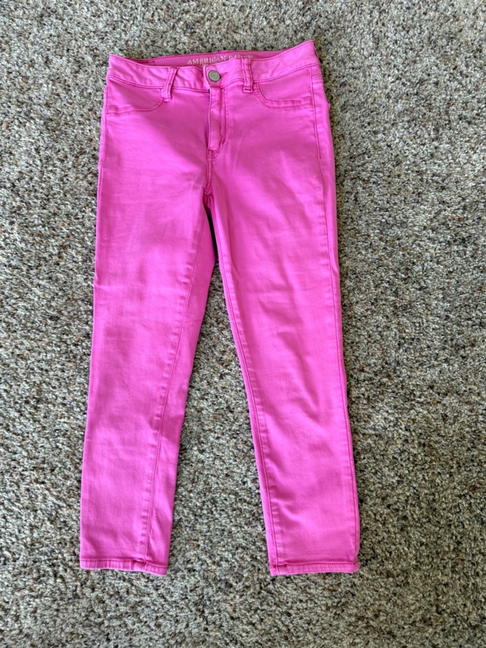 American Eagle Outfitters Vibrant Hot Pink Skinny Jeans